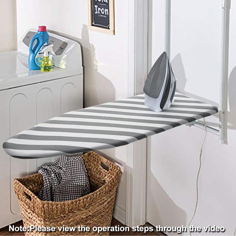 SheeChung Over The Door Ironing Board Cover 14x42 Inch,Thick Iron