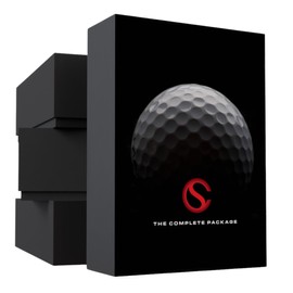 CADDYSACK Golf Ball Holder and Dispenser with Golf Towel, 2 Golf Balls, Golf Ball Marker, Carabiner, Gift Box - Easily Attaches to Golf Bag, Belt or Cart - Fun and Functional Novelty Golf Gift