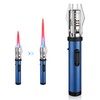 Butane Lighters, Adjustable Jet Flame Torch Lighters, Windproof 8" Portable