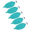 5PCS 0.5L Breathing Bags NBR Material Reusable Training Gasbag for