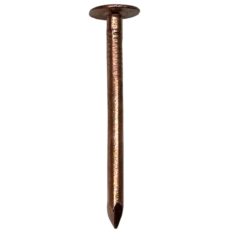 1.75” Copper Roofing Nails Premium Quality for Roofing, Flashing Qty