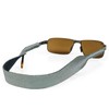 Croakies Original Glasses Strap, Silver 32" x 3/4"