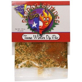 Pepper Springs Texas Wildfire Dip Mix, 0.8 Ounce