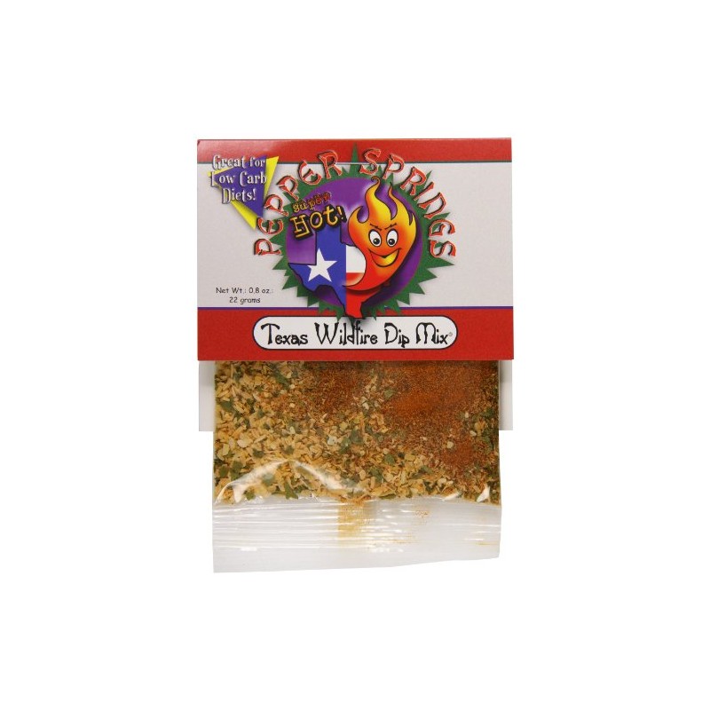 Pepper Springs Texas Wildfire Dip Mix, 0.8 Ounce