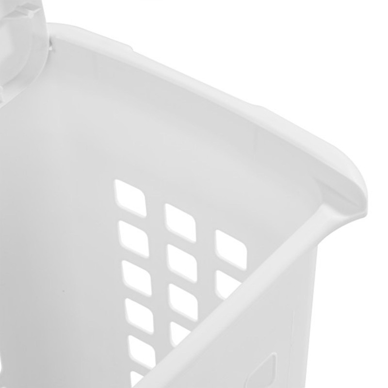 Sterilite 4-Pack LiftTop, Laundry Hamper for Clothes, Tall and Rectangular