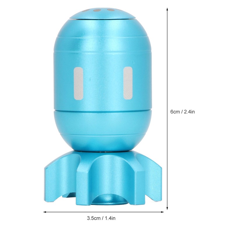 Fingertip Gyroscope Toy Stimulation Aluminium Alloy Reduce Anxiety Portable Realistic