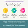 VitaminIQ Immune Support Supplement with Vitamin C and Zinc, Sambucus