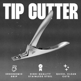 V Beauty Nail Clippers for Men & Women - Long-Lasting Ultra Sharp V Tip Cut Stainless Steel Nail Cutters for Nail Tips Grooming - Professional Fingernail & Toenail Clippers for Pedicure & Manicure