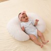 Nursing Pillow Cover Breastfeeding Pillow Cases Minky Dot Slipcover (Beige)