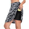 KORALHY Women's 20" Knee Length Skorts Skirts Tennis Athletic Golf
