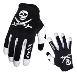 Keebik Pirate Motorcycle Gloves for Men&Women,Cycling Glove Breathable Dirtbike Glove for ATV MTB Motorbike Motocross Racing