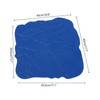 18x18in Concrete Stamps Mat Blue Concrete Seamless Cement Stamping Tools