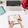 WONDERPOOL Refillable Spiral Leather Diary 6 Ring Binder Notebook Writing