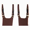 Tourbon Leather Shoulder Holster Phone Holder Concealed Armpit Wallet Pocket