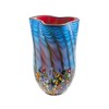 Dale Tiffany AV21007 Tangelo Hand Blown Art Glass Vase Multicolor