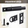 Lothee 4 Pcs Solid Brass Surface Bolt Door Slide Bolt