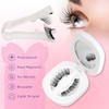 Crislashes Magnetic Eyelashes, Magnetic Lashes with Applicator, Reusable Wispy 3D