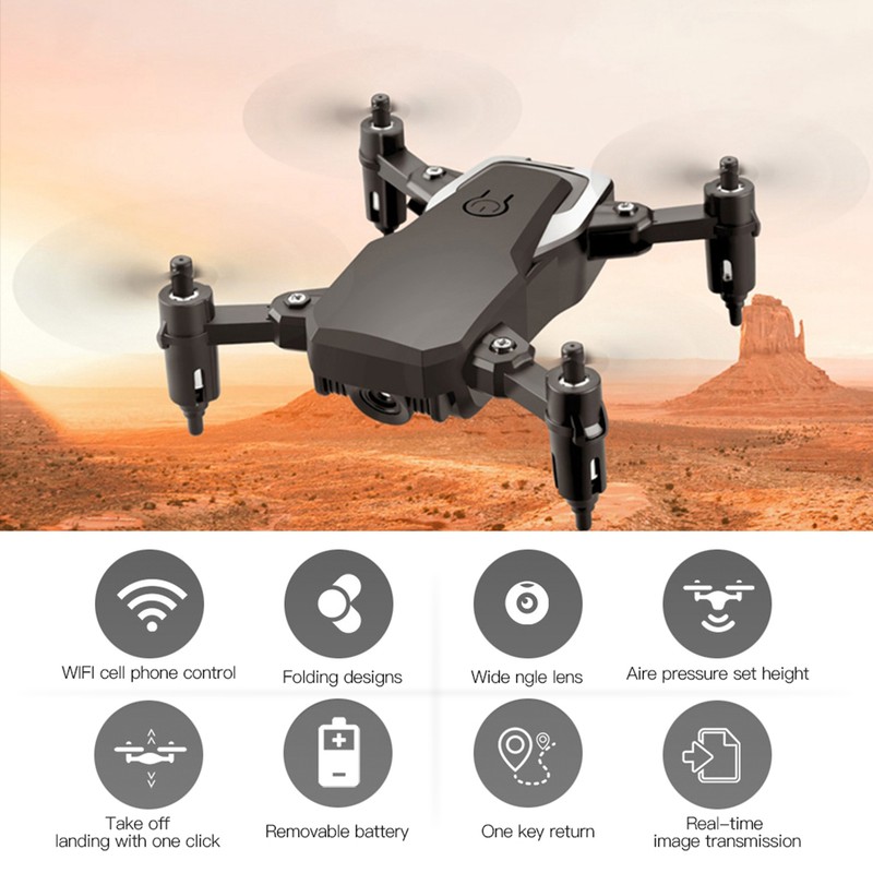 S15 Mini Folding Drone Air Pressure Set Height Children RC