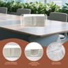 Acrylic Paper Towel Holder Countertop, 5mm Thick Clear C-Fold Z-Fold