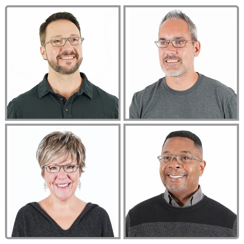 Clic Magnetic Reading Glasses, Adjustable Temple, Computer Readers, Original Expandable,