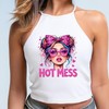 Hot Mess girl Direct To Film Print, DTF Print, Ready