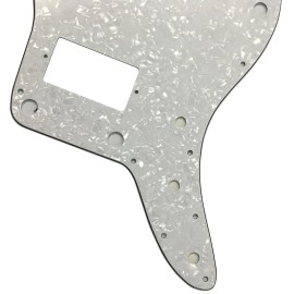 No Brand Pickguard For Fender US Jazzmaster PAF No Upper Guitar-4-Ply-W