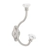 Threshold Hook Threshold 6 Inch Satin Nickel Clear Coat Hook