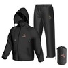 Hunt Quiet Rain Suit, Waterproof, Breathable, Lightweight 2-Piece Rainwear for