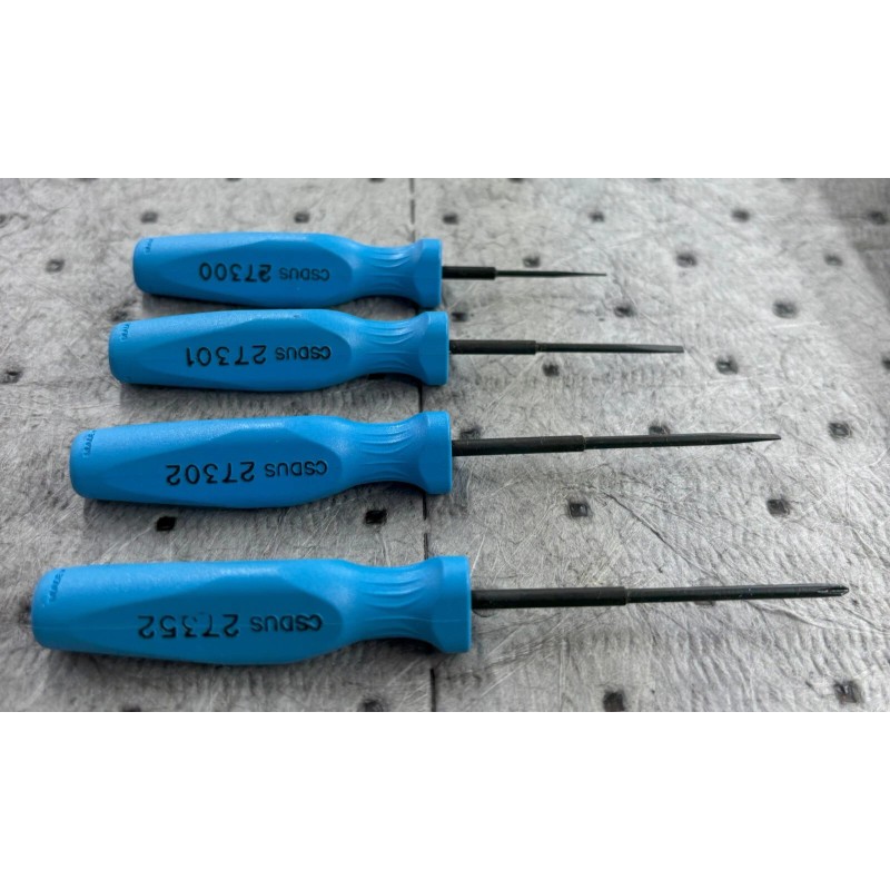 Cornwell Tools 4 Piece Micro Slotted & Phillips Screwdriver Set