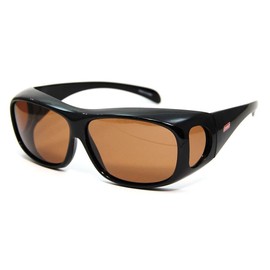 Coleman CM-4019-2 Outdoor Sunglasses, Polarized Lenses, 99% UV Reduction, Over Glass Type (Compatible with Glasses), Triacetate CM-4019-2