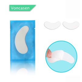 100 Pairs Under Eye Pads, Comfy and Cool Under Eye Patches Gel Pad for Eyelash Extensions Eye Mask Beauty Tool. (Blue)