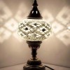 Enva Turkish Moroccan Glass Mosaic Table Bedside Tiffany Night Lamp