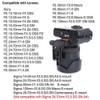 iShoot Ring Tripod Mount, Tripod Mount Ring, Lens Support Collar,