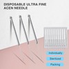 FEUNLEM Professional Pimple Popper Kit - 100pcs Disposable Acne Needles,