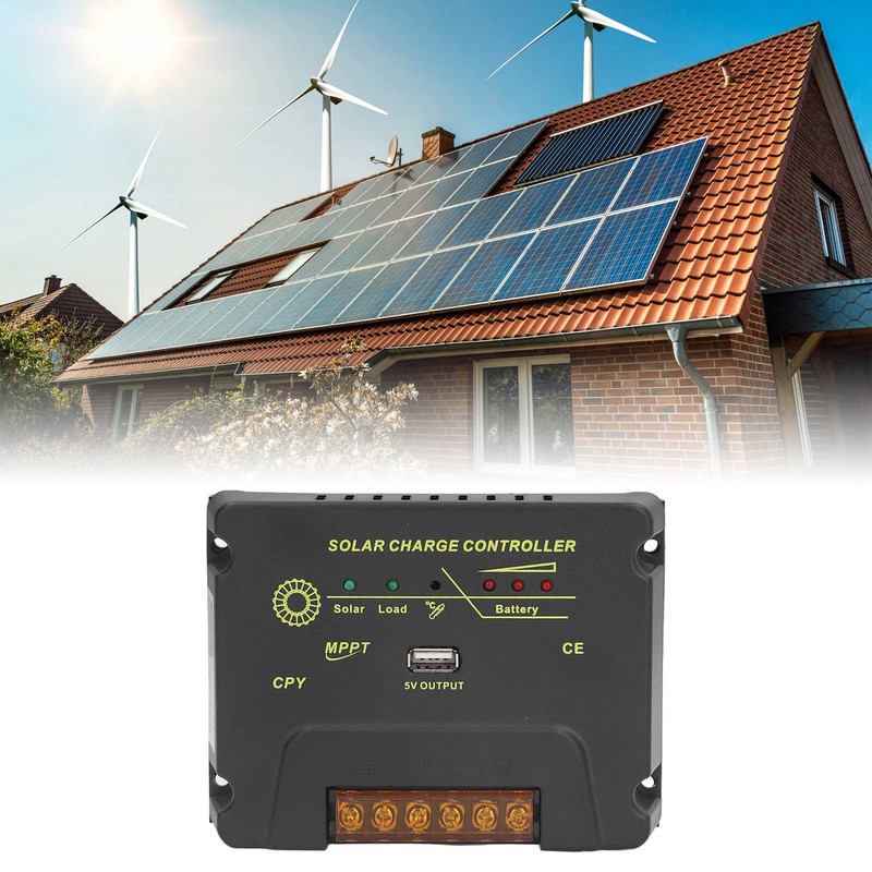 Solar Charge Controller MPPT Photovoltaic Power Generation 12V 24V 20A