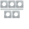 FIDEMUS Pack of 5 Woodpecker Protection for Nesting Box 28