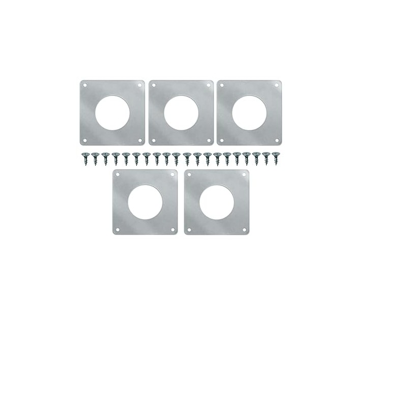 FIDEMUS Pack of 5 Woodpecker Protection for Nesting Box 28