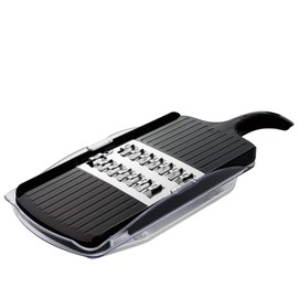 Shimomura Kougyou PG-613 Professional Grade Speed Julienne with Container, Made in Japan, Niigata, Tsubamesanjo, Black