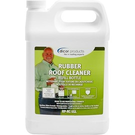 Dicor RP-RC-1GL Deep Cleaning Rubber RV Roof Cleanser Spray Refill - White, 1 Gallon