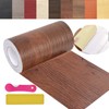 ZERNBER Wood Grain Repair Tape, 4.7 inch X 32ft Self