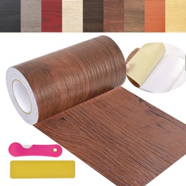 ZERNBER Wood Grain Repair Tape, 4.7 inch X 32ft Self Adhesive Grain Repair Patch for Tables, Chairs, Baseboards, Doors, Windows, Floors, Handicraft DIY.