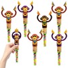 Fruidles Clapping Wacky Monkey Candy Dispenser with Tambourines Clappers, Party