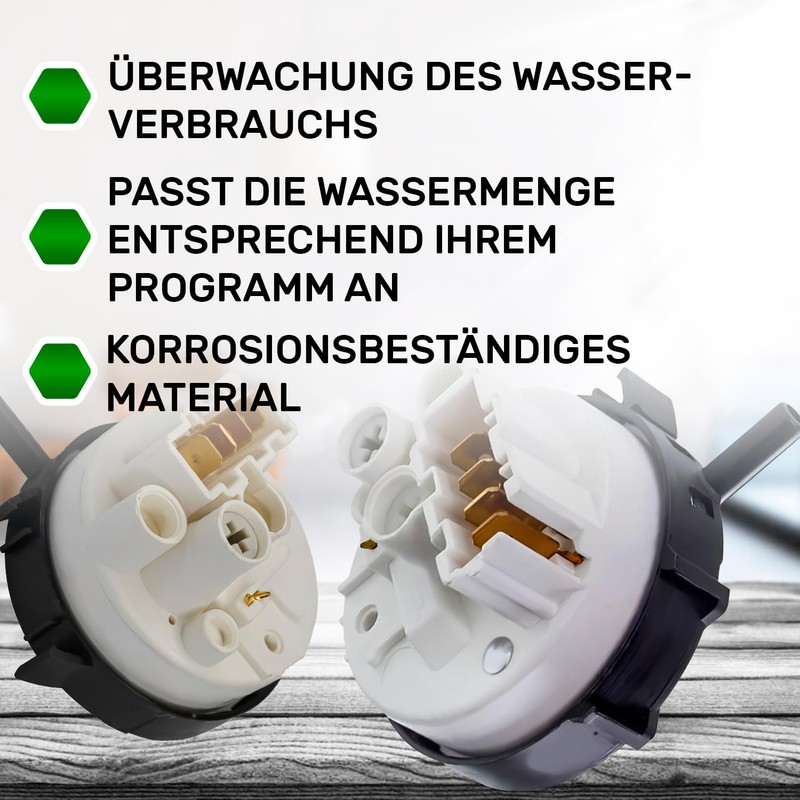 Water Pressure Switch for Washing Machine and Dishwasher 95/70 with