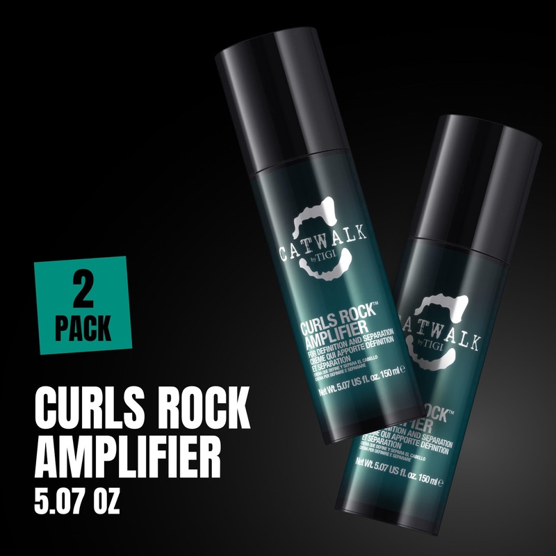 Catwalk Curls Rock Amplifier Shaping Cream by TIGI 2-Pack –