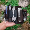 VIPERADE PJ36 EDC Multitool Sheath Leather Sheath for Men,EDC Pocket