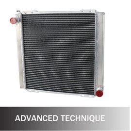 Cubauto Aluminum Radiator for Can-Am Maverick X3 Max R RR 4x4 DS Turbo DPS XMR XRC RS XDS XRS 2018 2019 2020 2021 18 19 20 21 Radiators