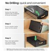 Pull out Cabinet Organizer Fixed with Adhesive Nano Film,Heavy Duty