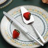 Berglander Wedding Cake Knife and Server Set, Stainless Steel Cake