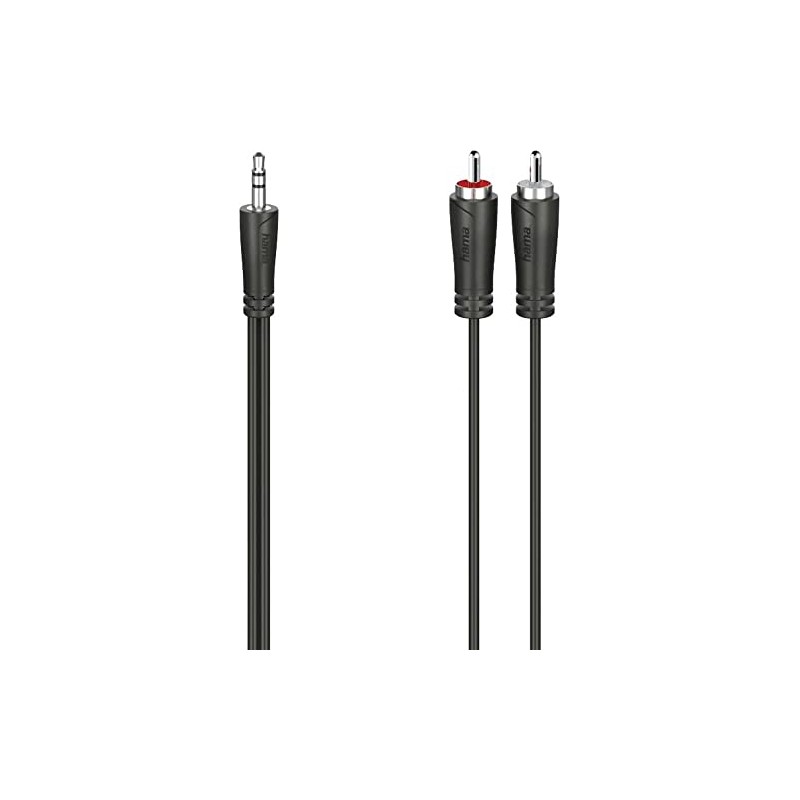Hama Jack Cable 3.5 mm 2x RCA RCA Mini Jack
