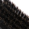 Men Beard Brush Long Handle Hair Cleaning Curved Wooden Mustache